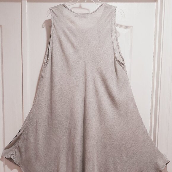 Ingear Resort Casual Gray Dress One Sz Fits Most - Picture 2 of 4